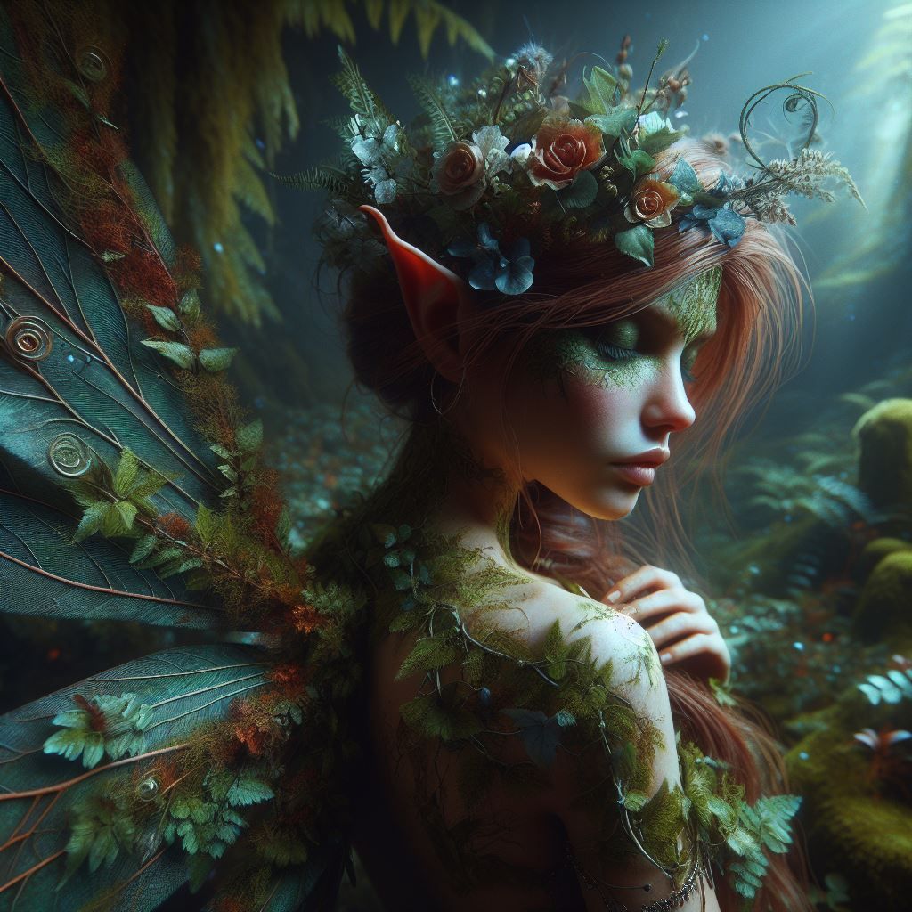 A forest fairy