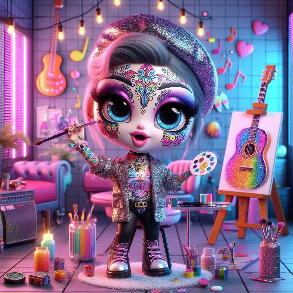 in the studio 🎨🖌️🪄✨💫