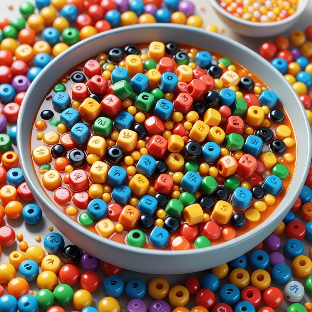 Alphabet soup?  by @Tj