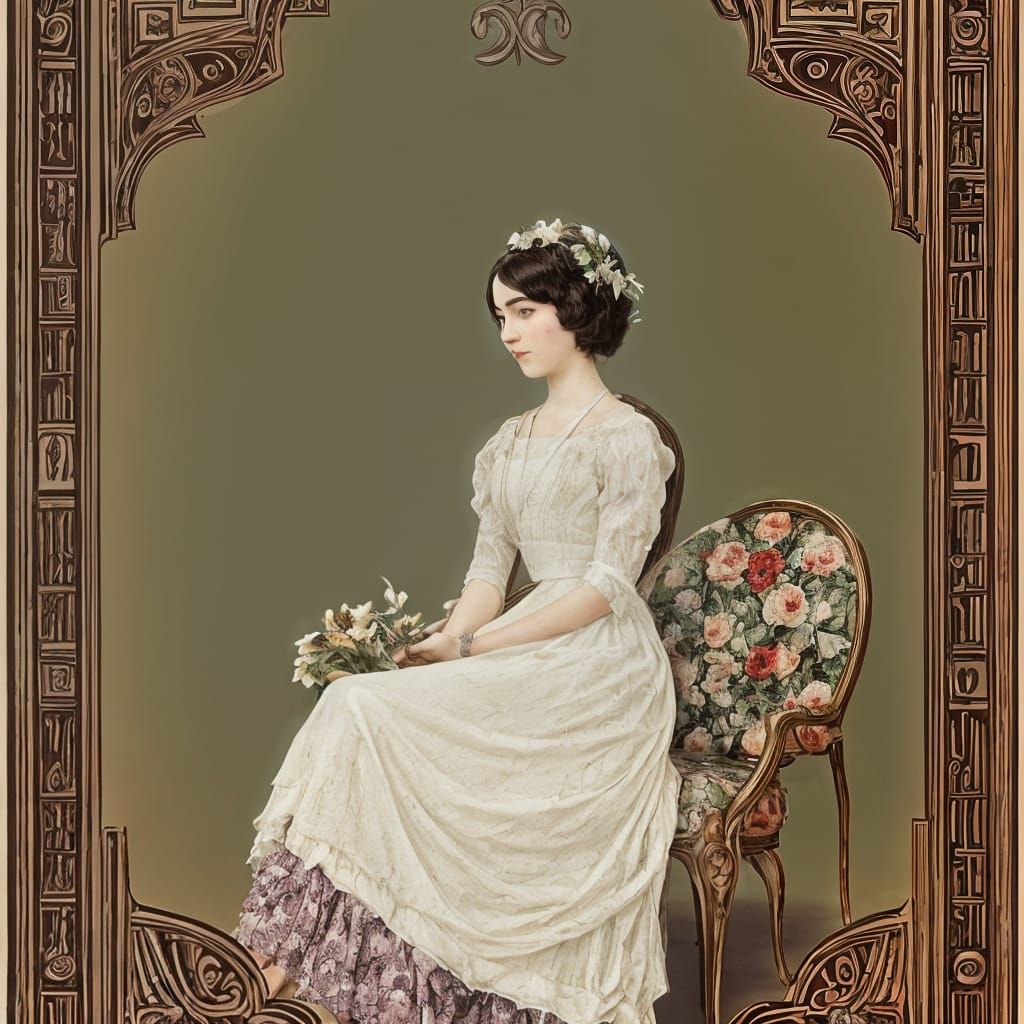 She sat waiting for him to show 