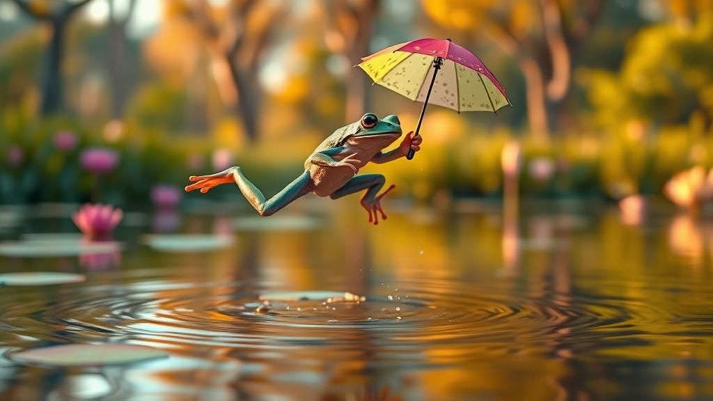 Hop hop to the other side!  by @FREEQ-AI