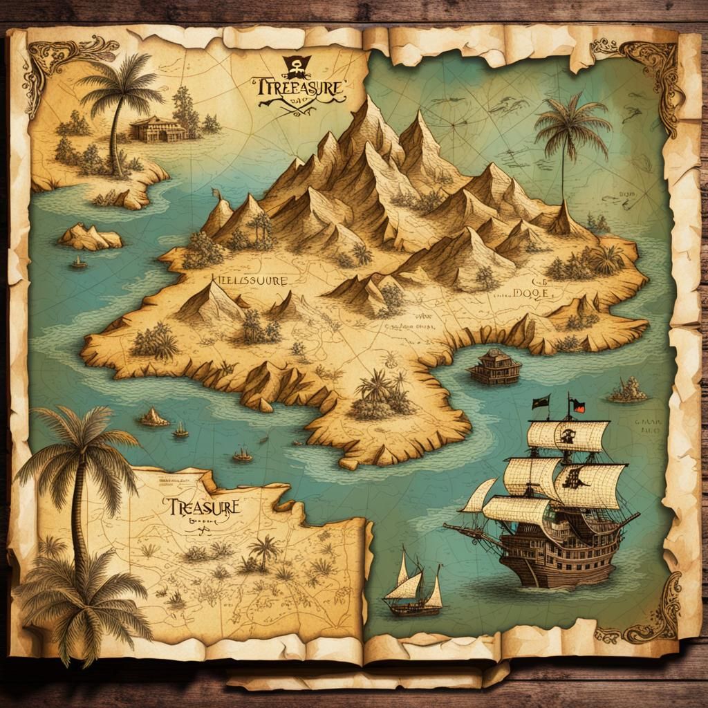In search of pirate treasure...  by @Szuri