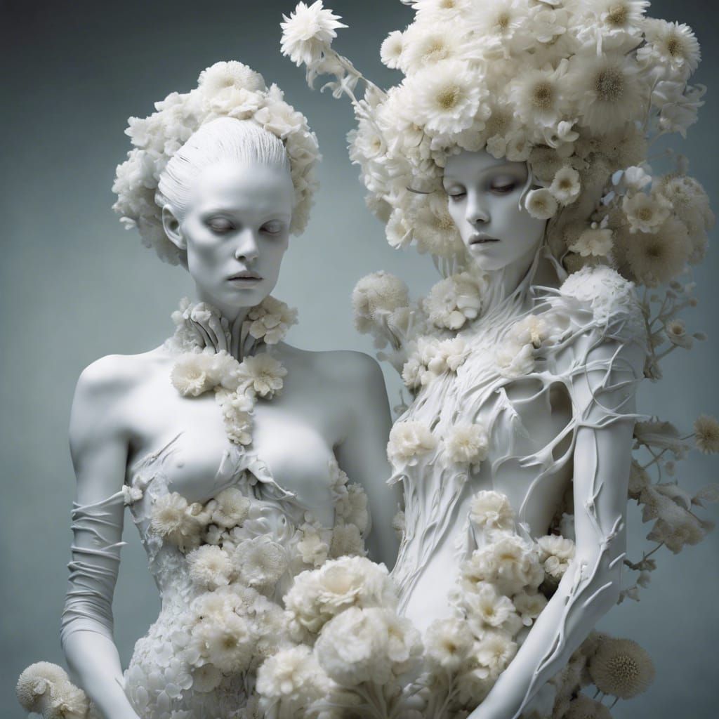 Flower Porcelain Fairies