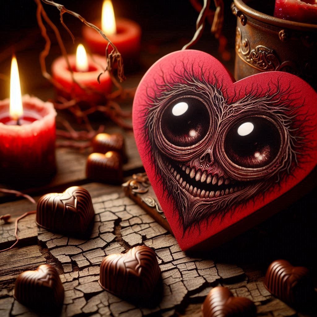 Valentine's Day Card & Chocolates