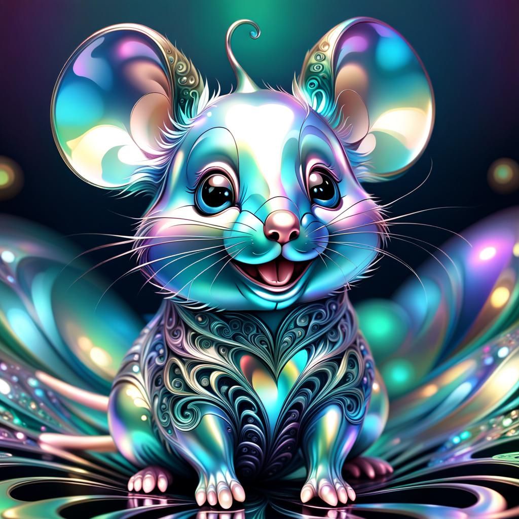 Laughing Mouse - AI Generated Artwork - NightCafe Creator