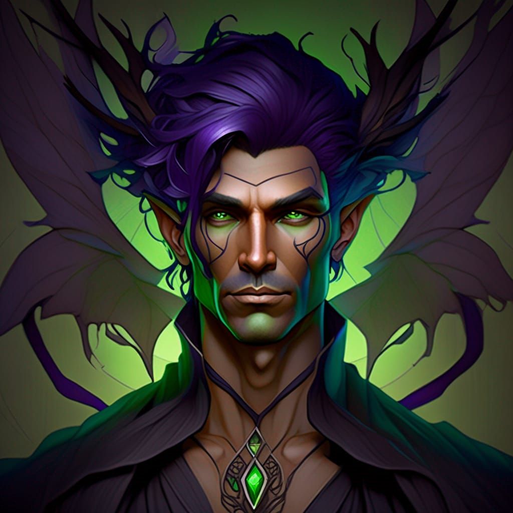 Evil Fae King - AI Generated Artwork - NightCafe Creator