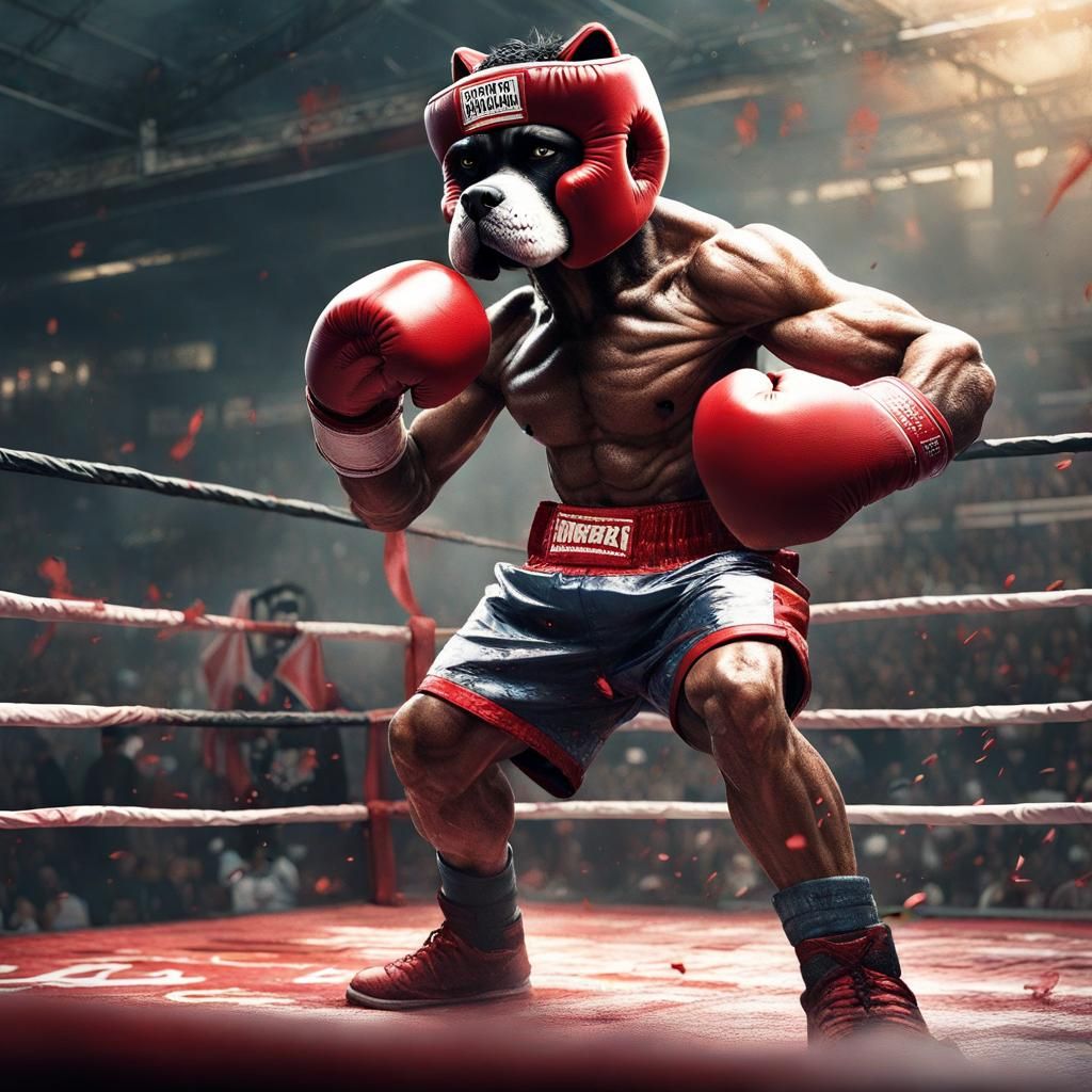 A Boxer Dog  by @Sergio Ortiz