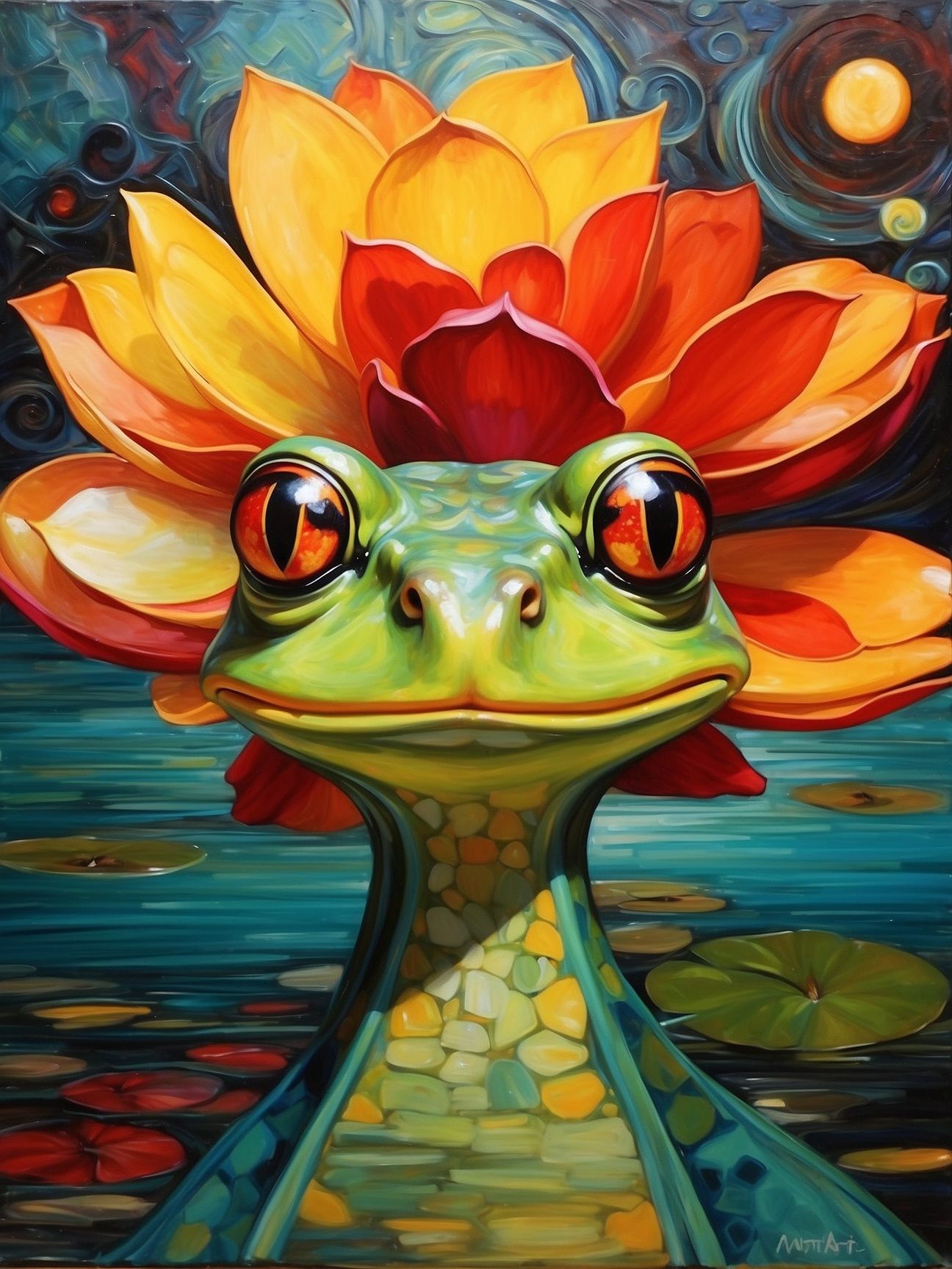 Bullfrog Blossom Queen