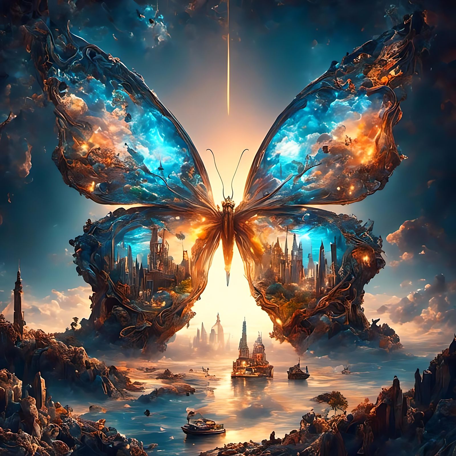 Wings of Destiny  by @ewelina_b_mua