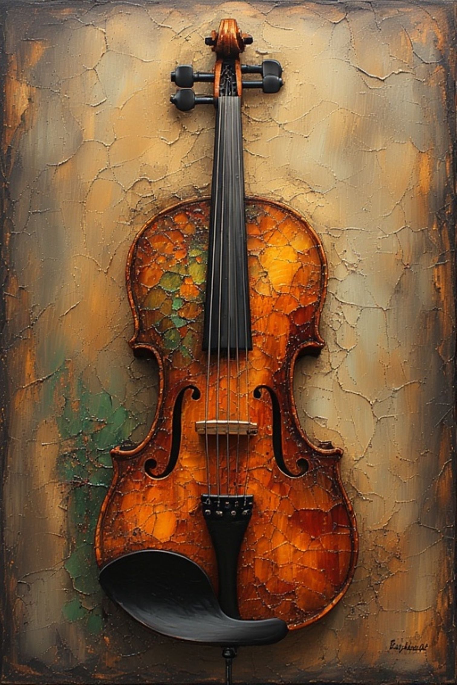 Violon aquarelle (1)