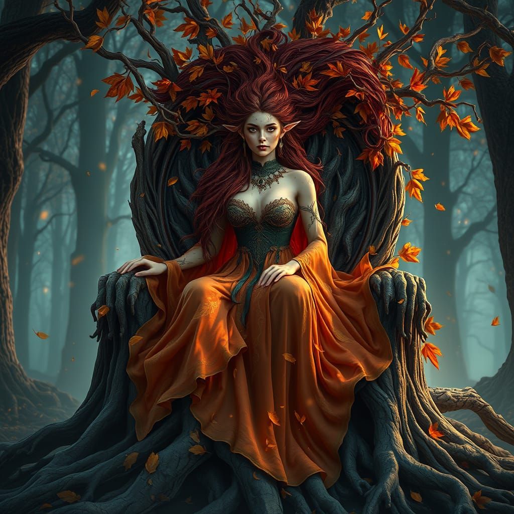 Autumn dryad