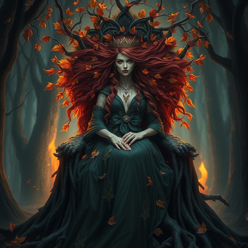Autumn dryad