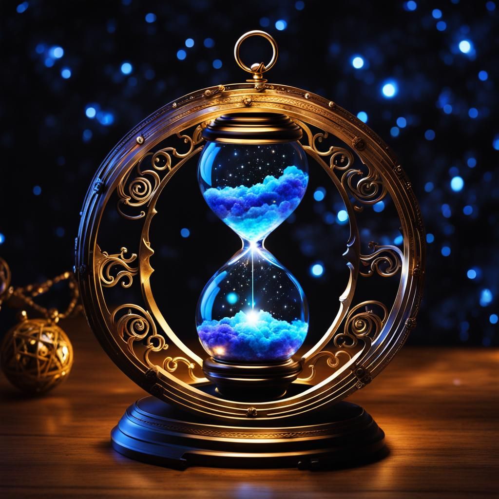 magical hourglass  by @Novael