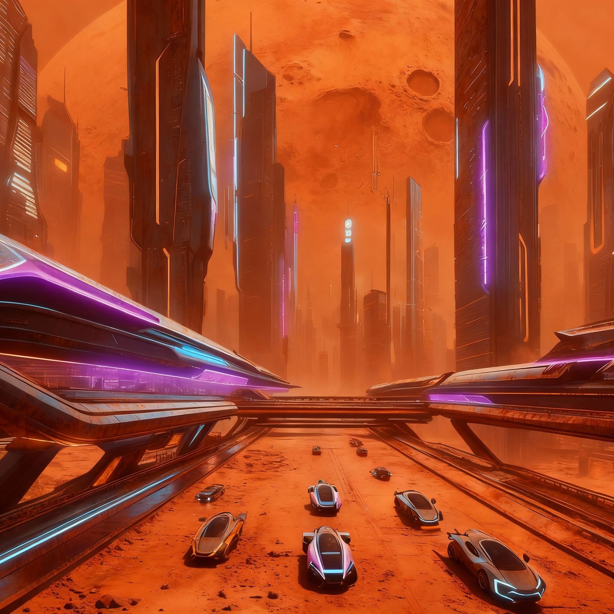 change the blues to greens and the pinks to be reds. but keep them neon