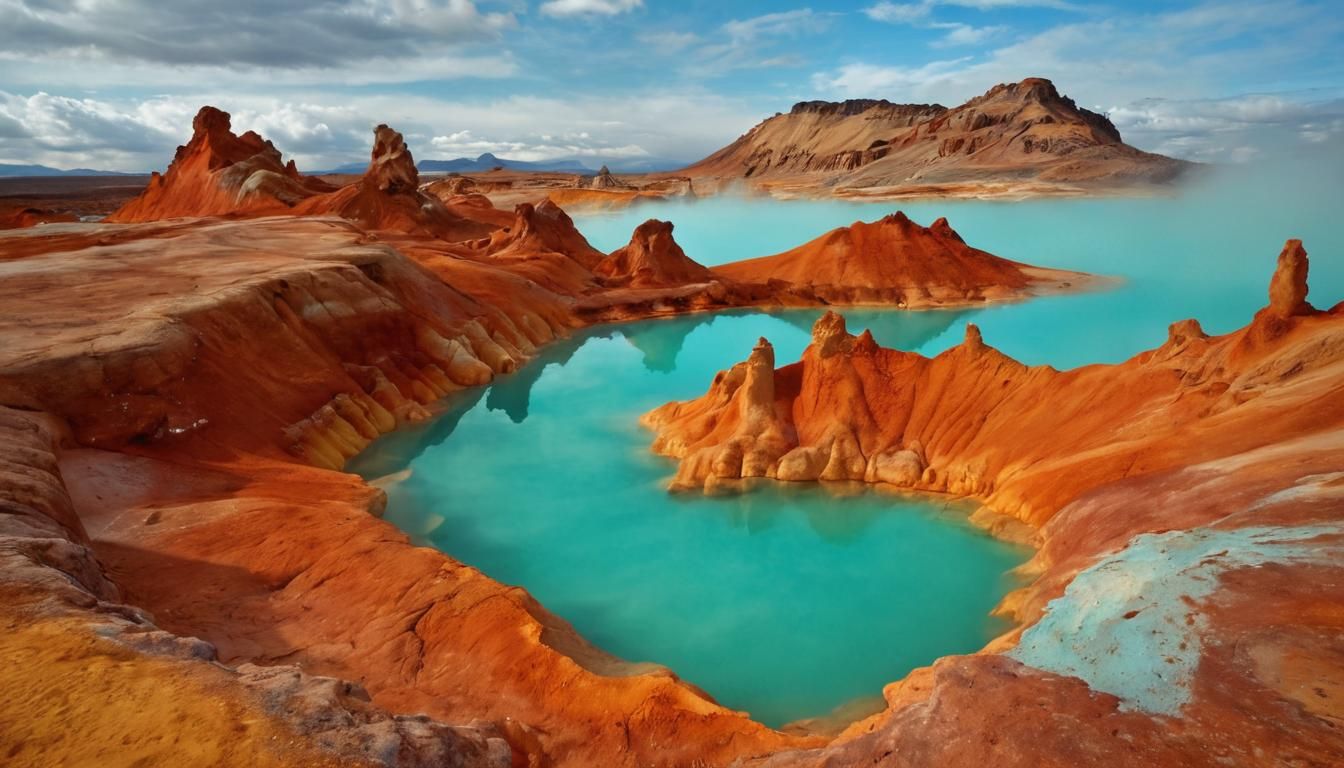 The hydrothermal system of Dallol, Ethiopa