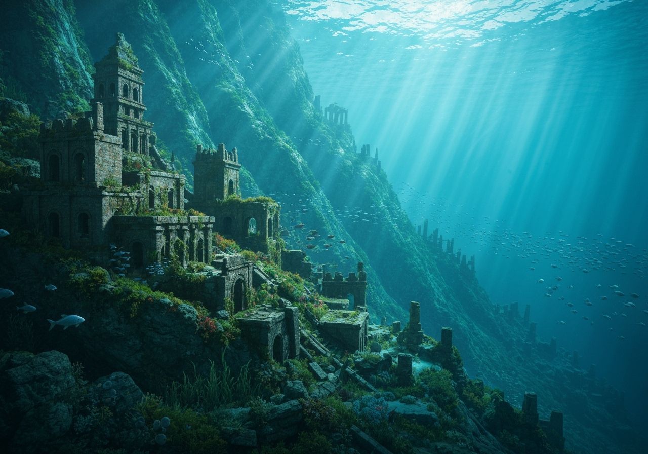 Lost City  by @Mangochango