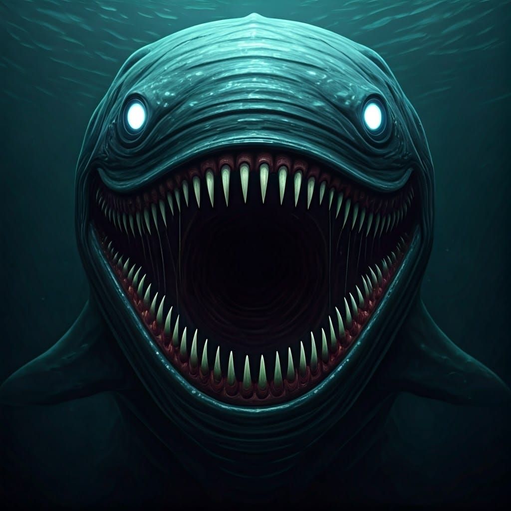 Lovercraftian boogeyman 2005 movie horror urban legend style 2011 true form The thing creature photography. Extreme close-up. The thing bloo...