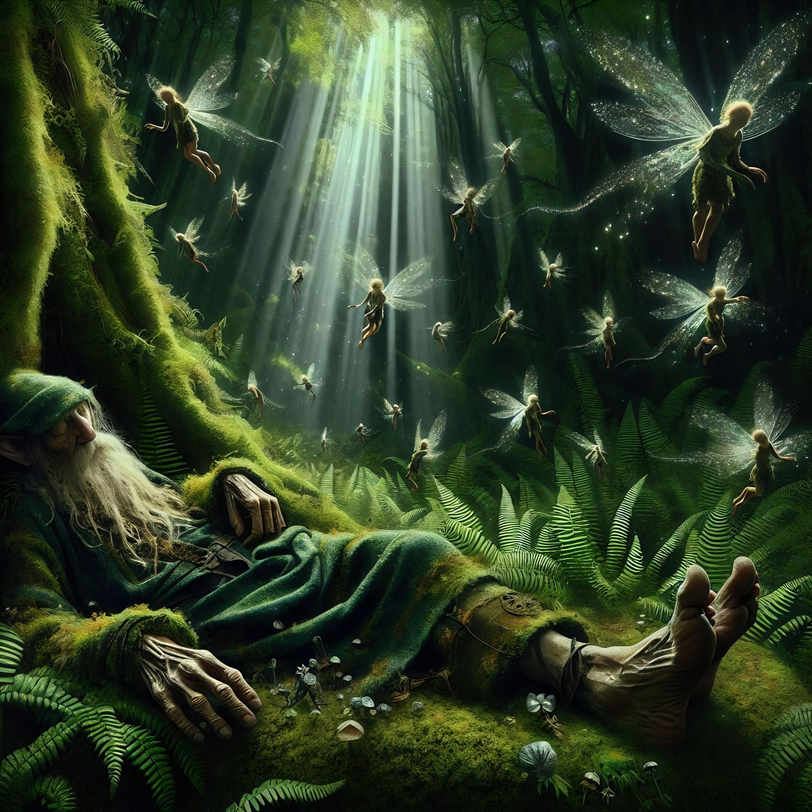 Sleeping Wizard  by @Lilith