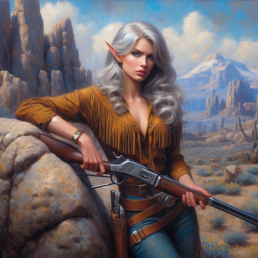 Elf of the Frontier "Half Cocked"