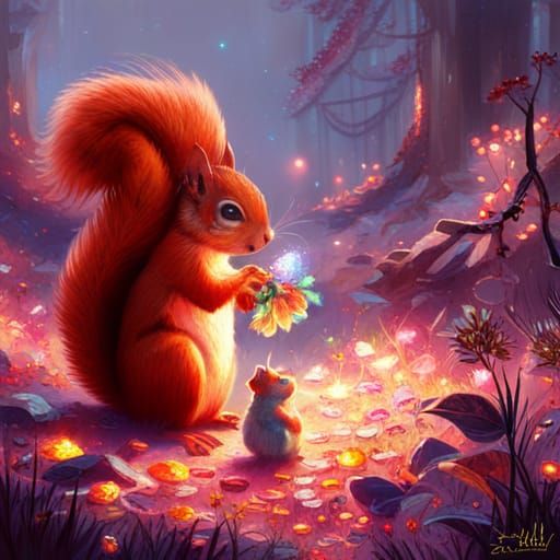 Flying Peach Squirrel | Toriko Wiki | Fandom