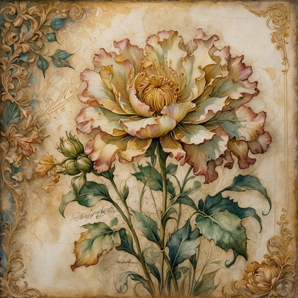 Floral Filagree   by @Crystal