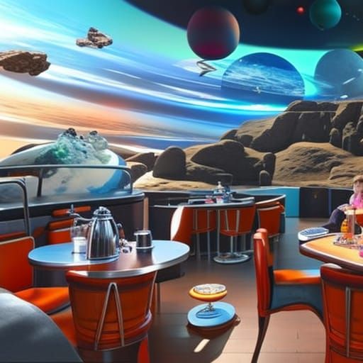 Best View In The Galaxy - AI Generated Artwork - NightCafe Creator