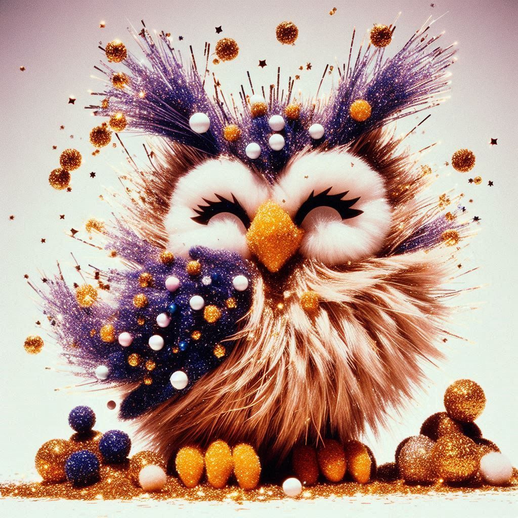 Owl Pom