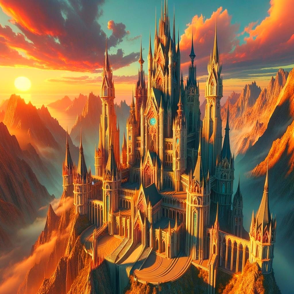 טירה גותית גבוהה