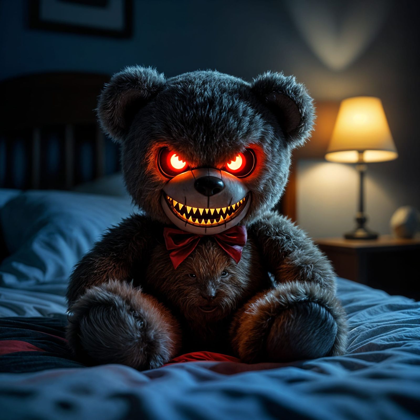 Corrupt Teddy Bear   by @Susan