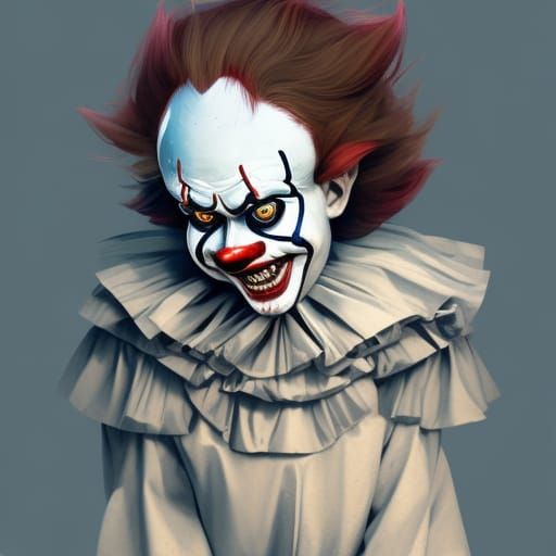 Chibi Pennywise - AI Generated Artwork - NightCafe Creator