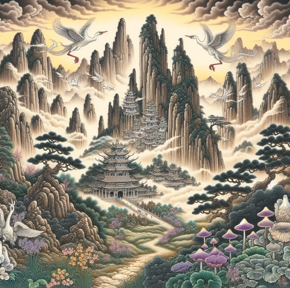 Spirit Mountain, Thunderclap Monastery 