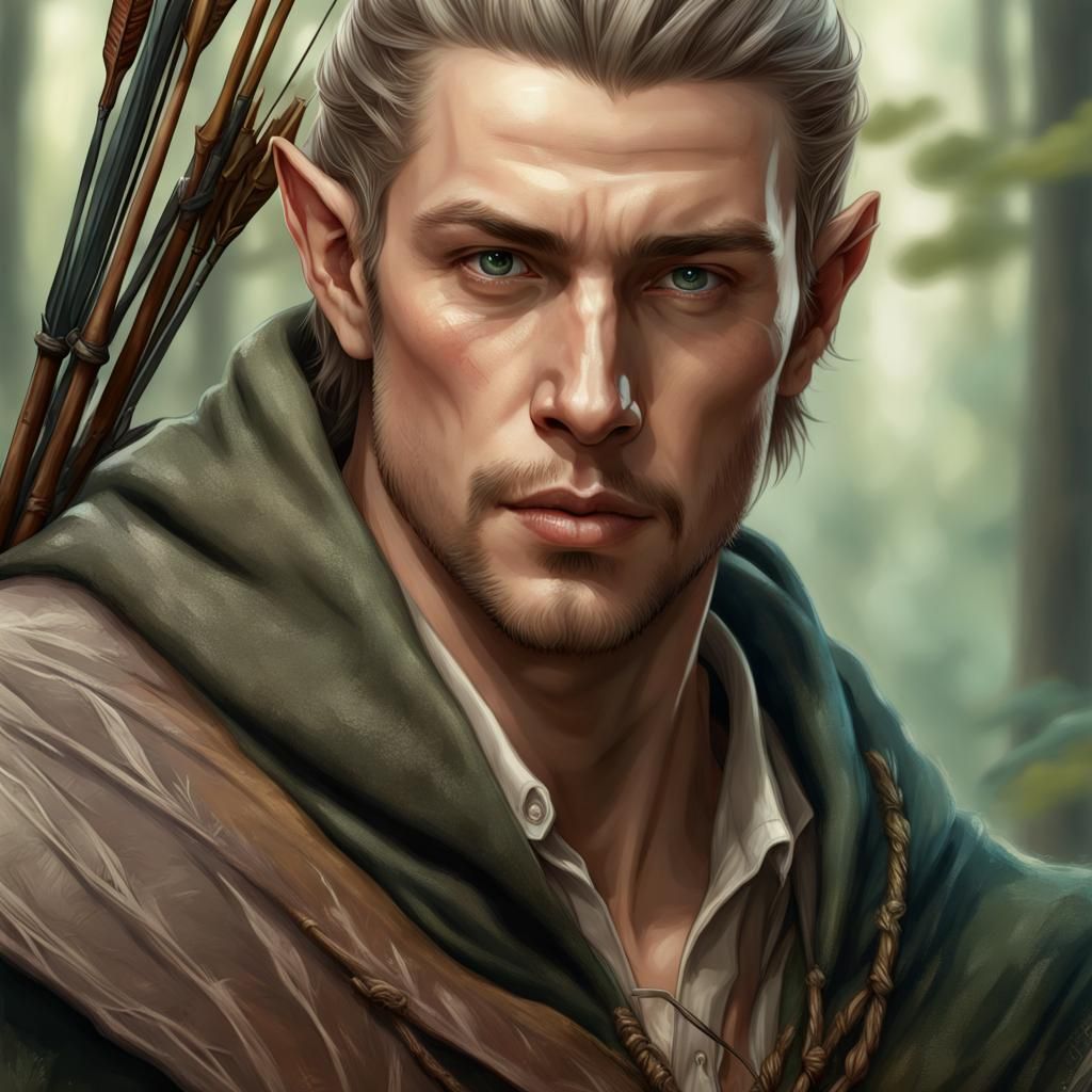 Elven Ranger - AI Generated Artwork - NightCafe Creator