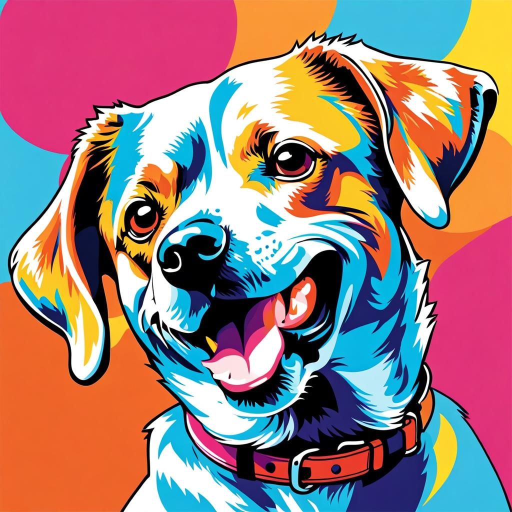 Pop Art Pet  by @Barrykiel