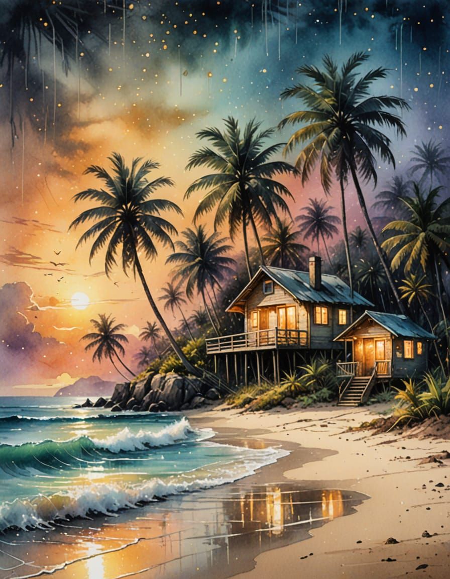 Tropical painting.  by @Eldorado