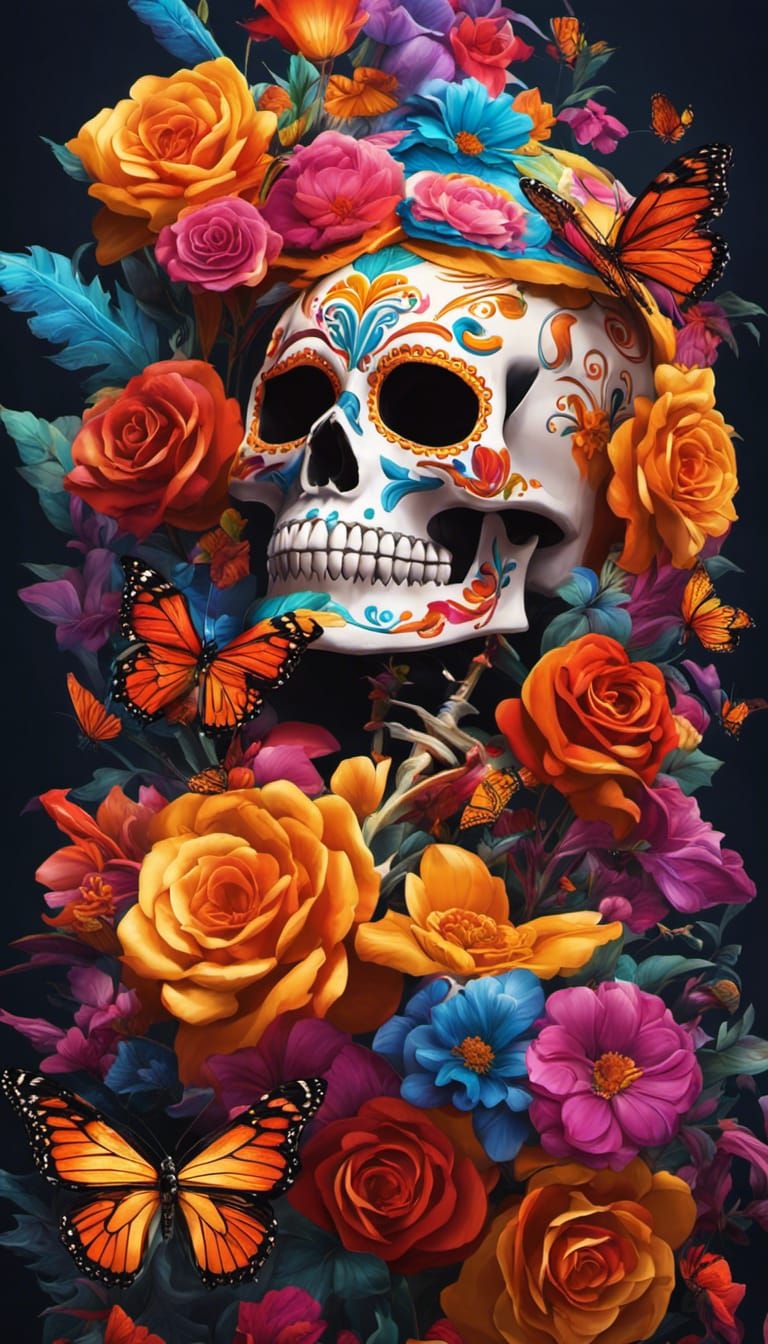 Day of the Dead Came Early This Year  by @yellowhyena