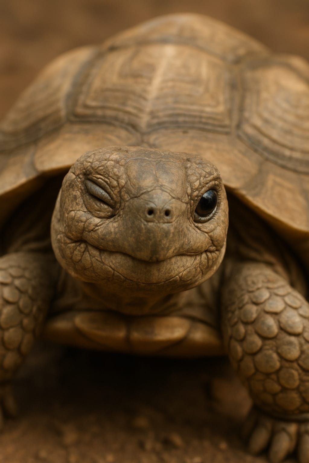 Cheeky tortoise