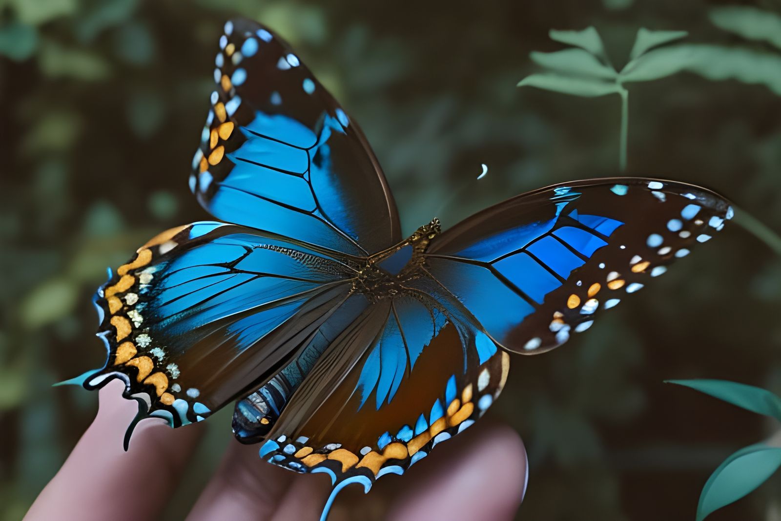 Blue Tiger  by @kauri