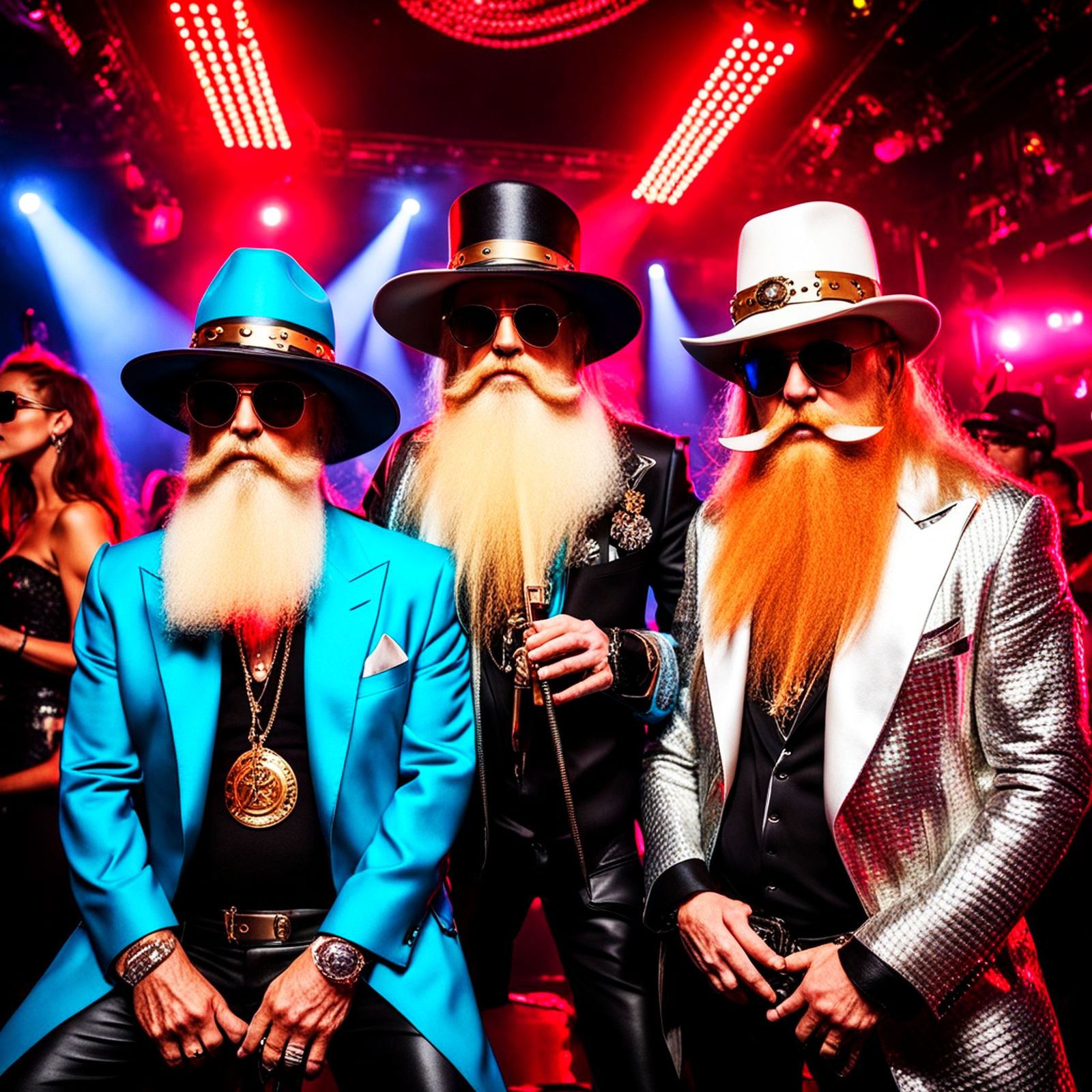 WELCOME TO ZZ TOP REVAMPED, THE TRIO THAT PLAYS THE BEST BLUES ROCK ON THE PLANET FOR 51 YEARS. BRAVO