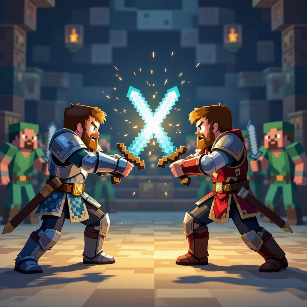 Minecraft Battle Arena: Sword Fight