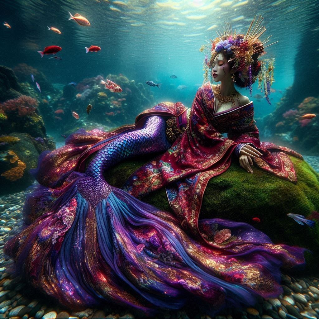 Ornate Mermaid  by @zephyrael