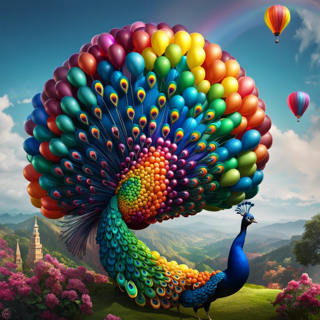 Peacolor  by @Shelly