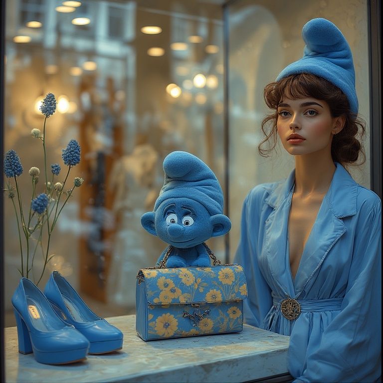 Smurf fashion