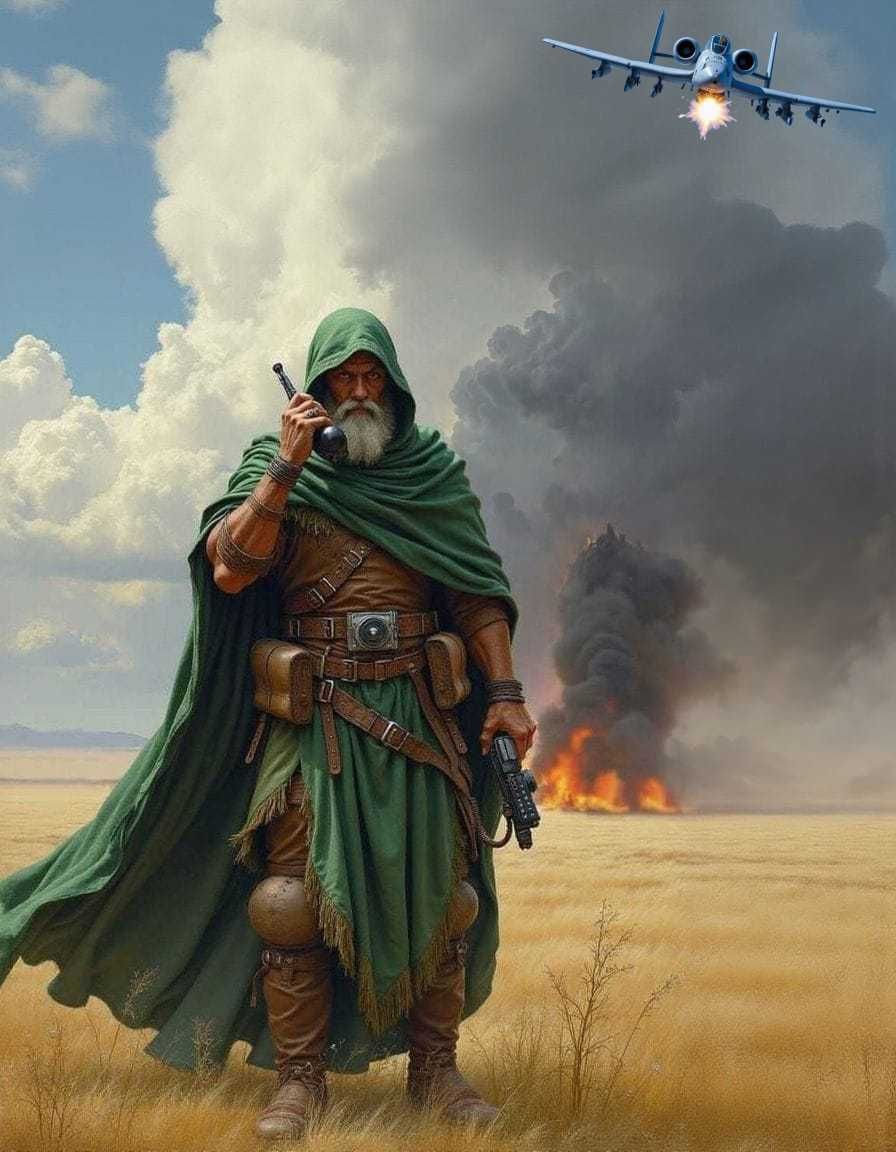 Techno-Druid casting "Summon Warhog"