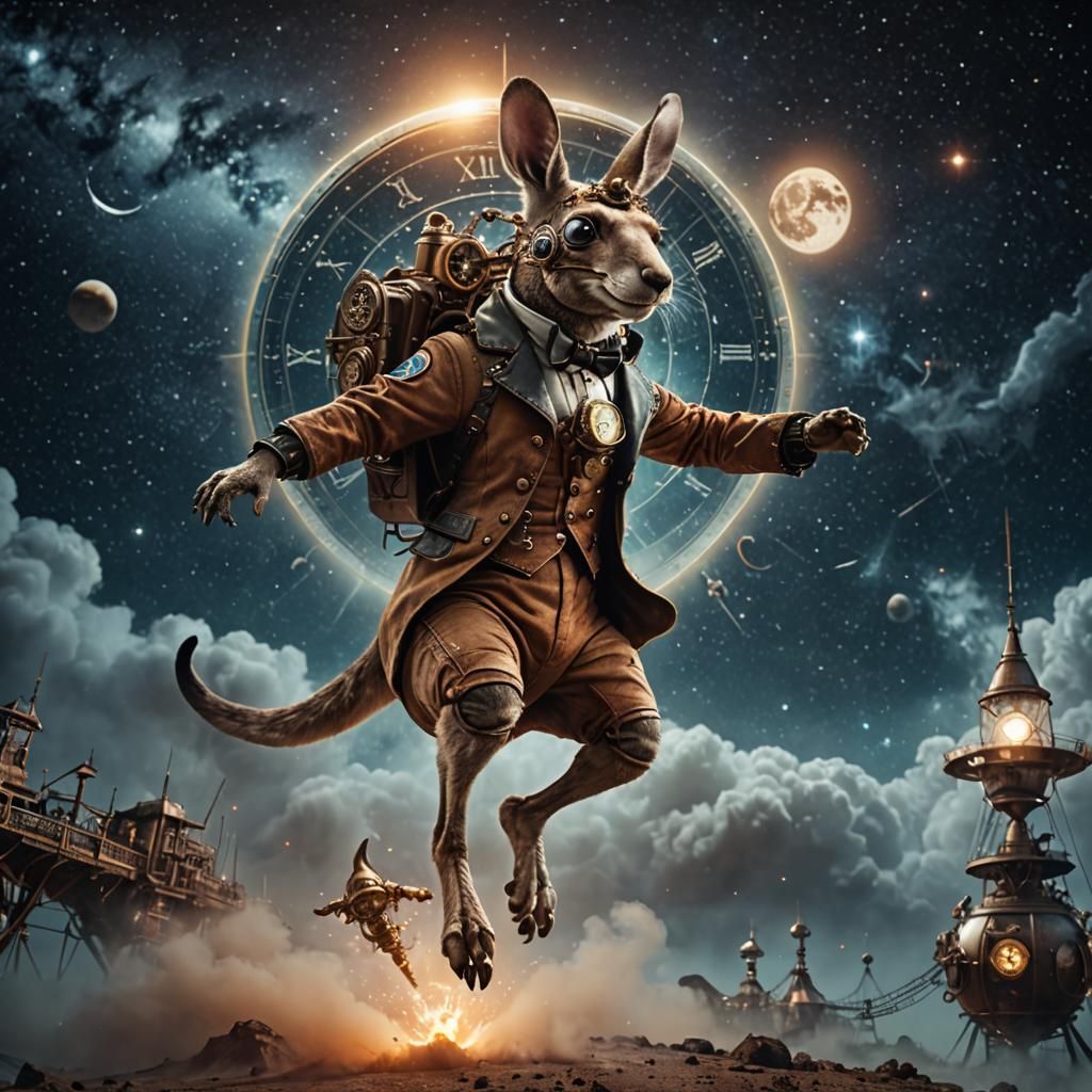 jump to the moon  by @fineluart