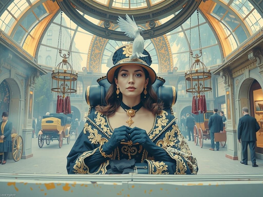 En las sombras del tedio laboral,
Donde la jefa, cual sirena cruel,
Sus órdenes lanza sin final,
Como un disco rayado de carrusel. Kay Niels...