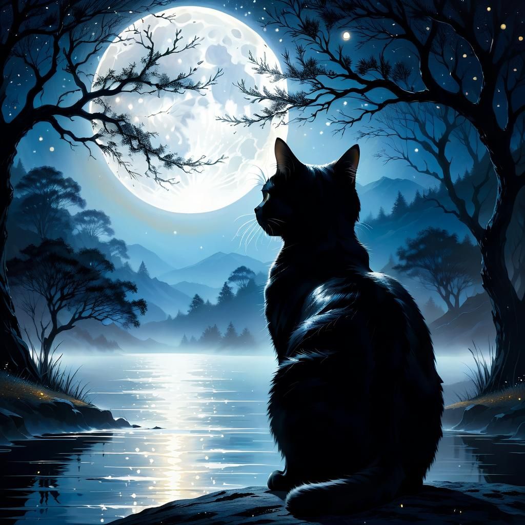 Black Cat / Full Moon 2