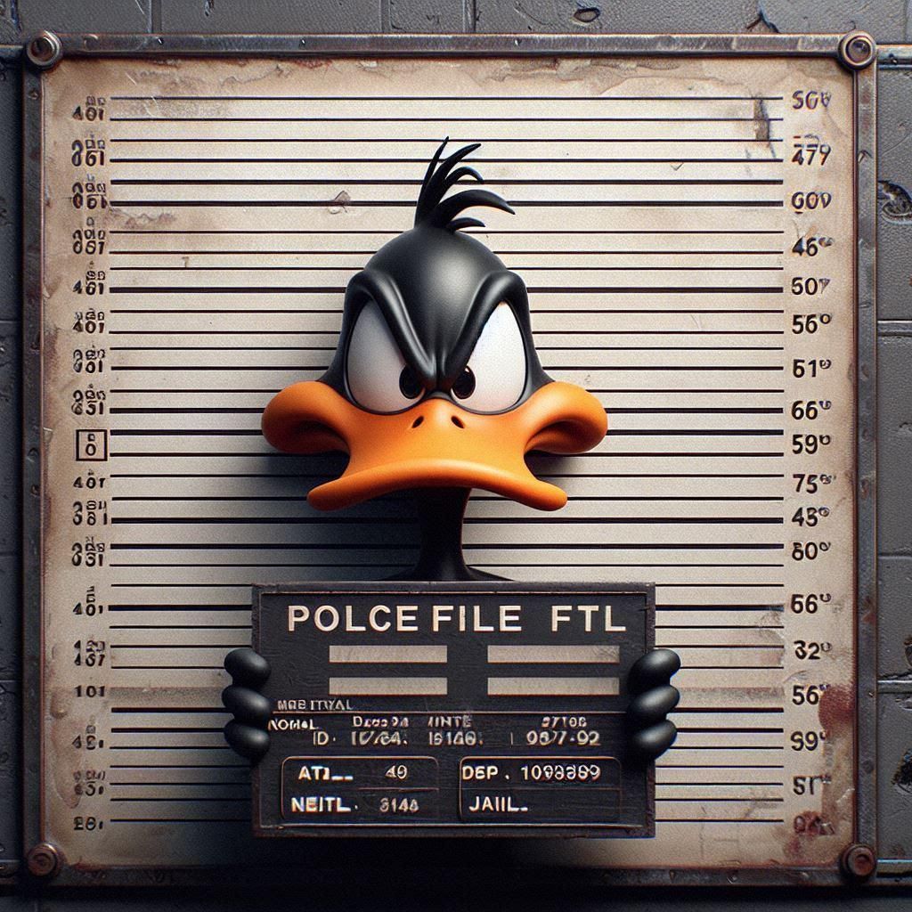Daffy's Mugshot