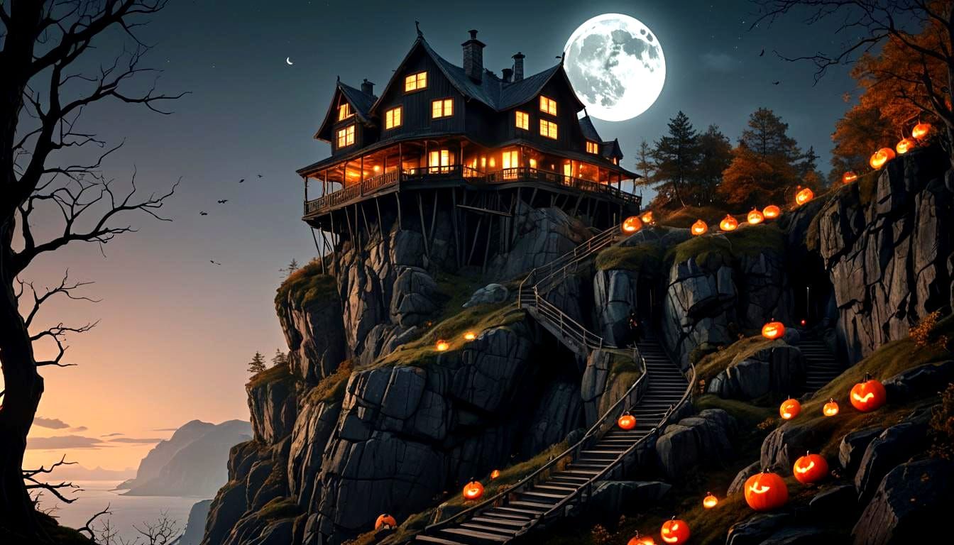 Cliffs mistery house