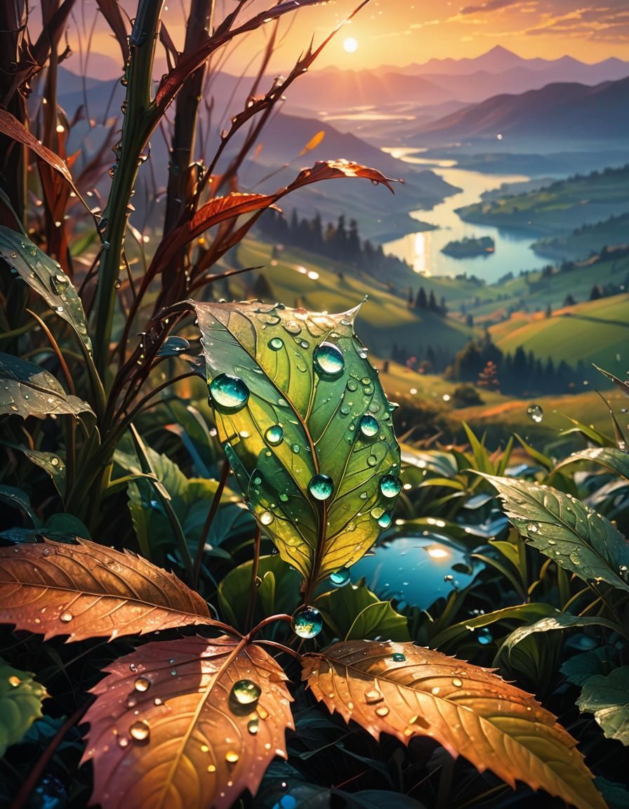 Morning Dew  by @FuzzyLogic