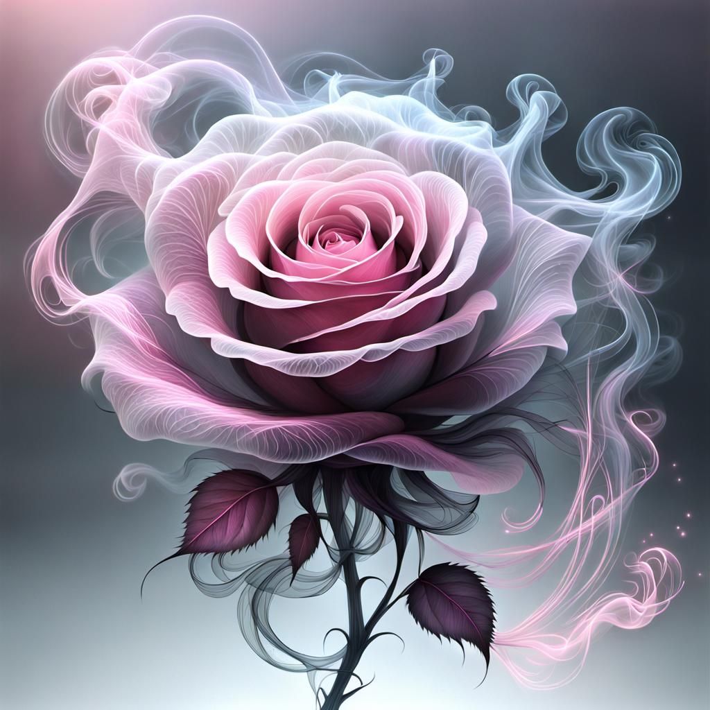 Pink Smoke Rose